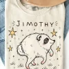 Jimothy Raccoon Shirt – Short King Jimothy Tee, Cute Trash Panda Comfort Colors T-Shirt, Viral Seattle Raccoon Meme, Funny Wildlife Gift