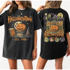 Vintage Halloween Witch Pumpkin T-Shirt for Spooky Season
